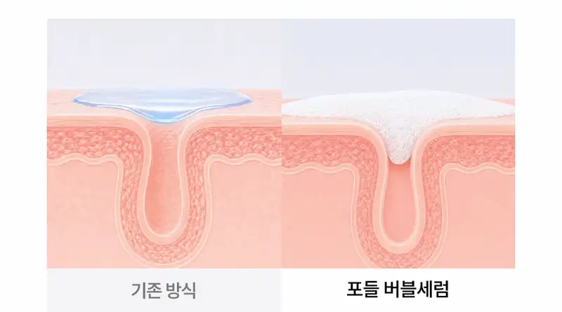 [NEW] 포들 밤 펩타이드 모공 타이트닝 버블 세럼 70ml 상세페이지 10